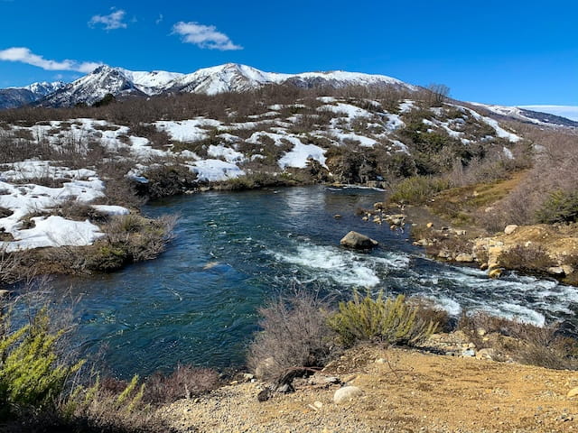 Paisagem Lagoa Nevada no Chile
