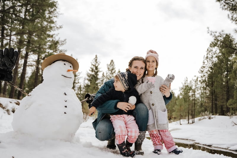 Portillo com crianças: como planejar uma viagem em família para a neve Familia pousada na neve