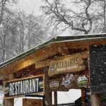 fachada hotel borde andino las trancas nevados de chillian